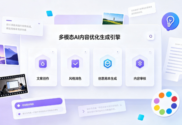 龙沙区AI智能内容优化创新 多模态生成技术丰富数字内容创作生态